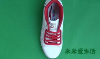 系鞋带花样 系鞋带花样